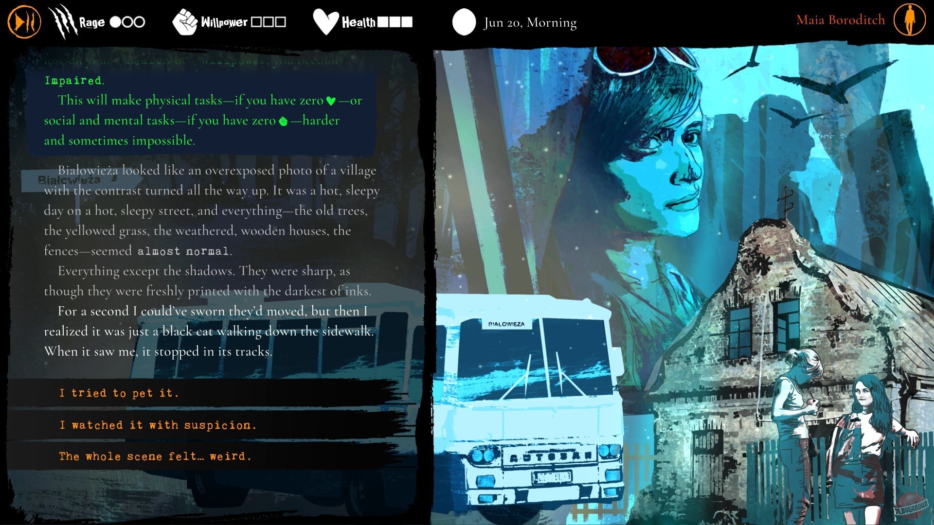 Скриншот из игры Werewolf: The Apocalypse — Heart of the Forest - 15