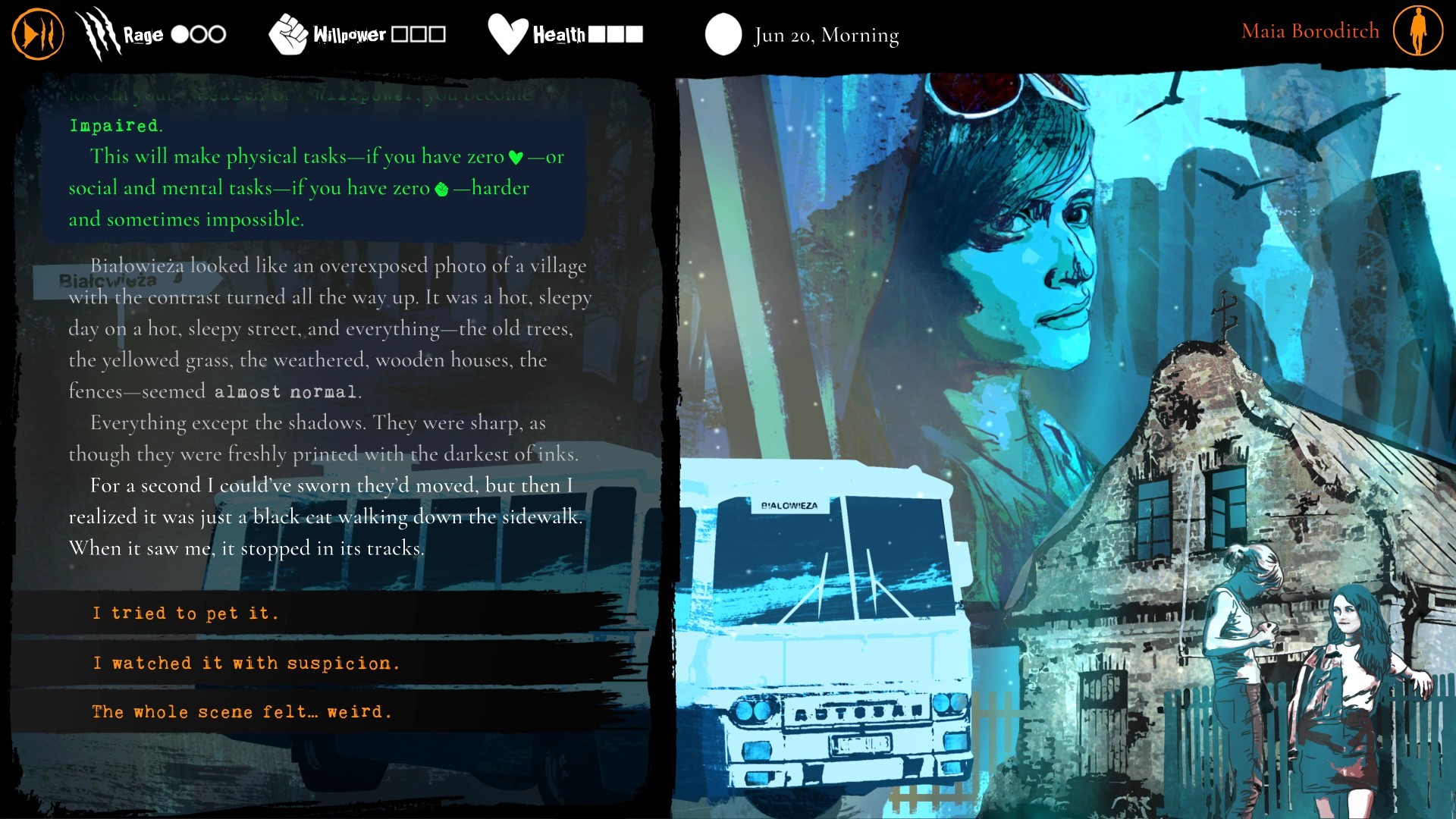 Скриншот из игры Werewolf: The Apocalypse — Heart of the Forest - 5