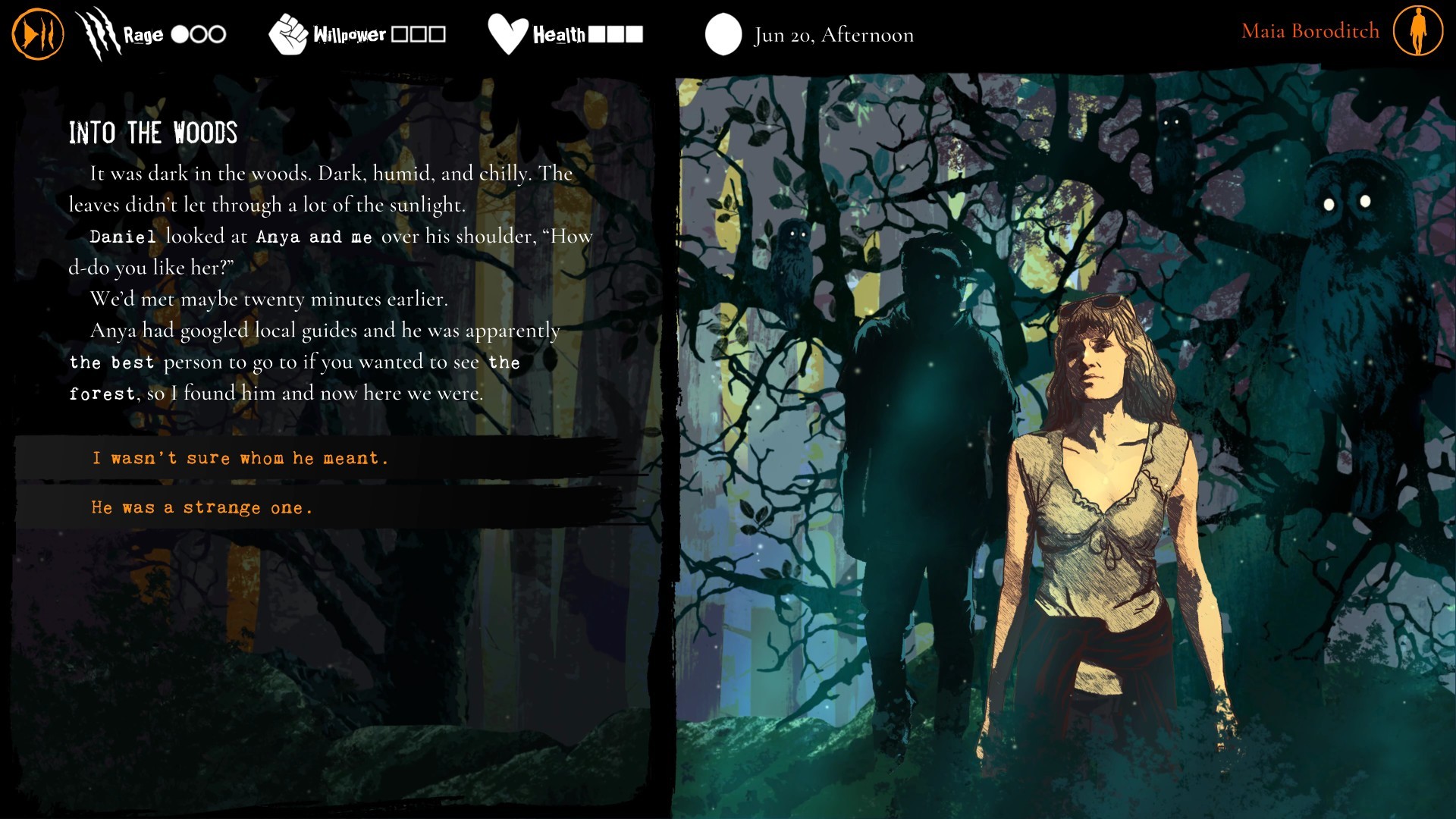 Скриншот из игры Werewolf: The Apocalypse — Heart of the Forest - 8