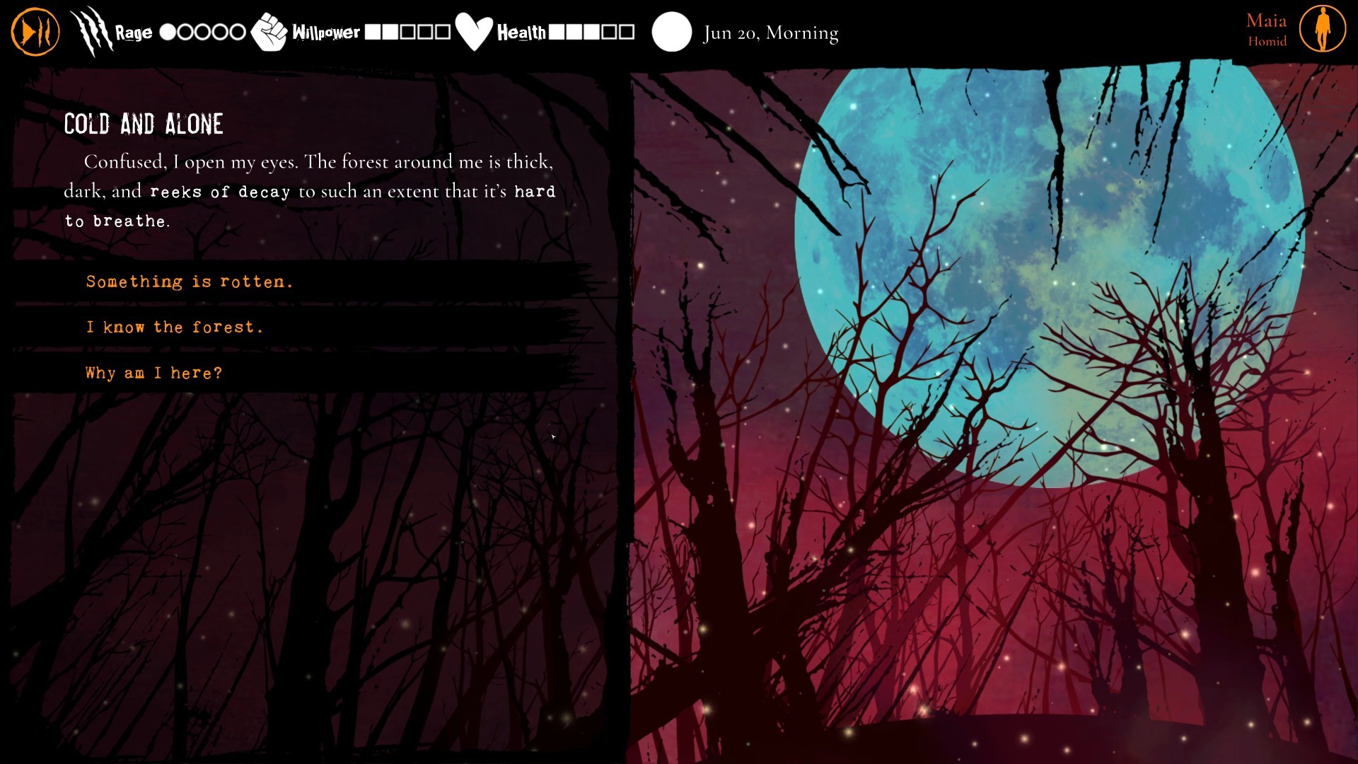 Скриншот из игры Werewolf: The Apocalypse — Heart of the Forest - 9