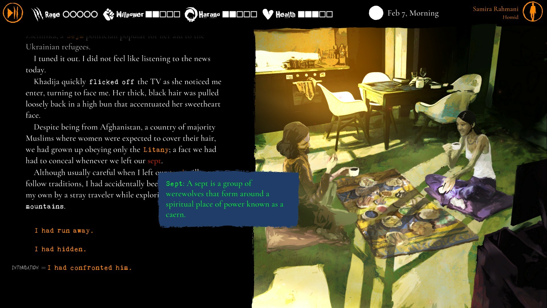 Скриншот из игры Werewolf: The Apocalypse — Purgatory - 6