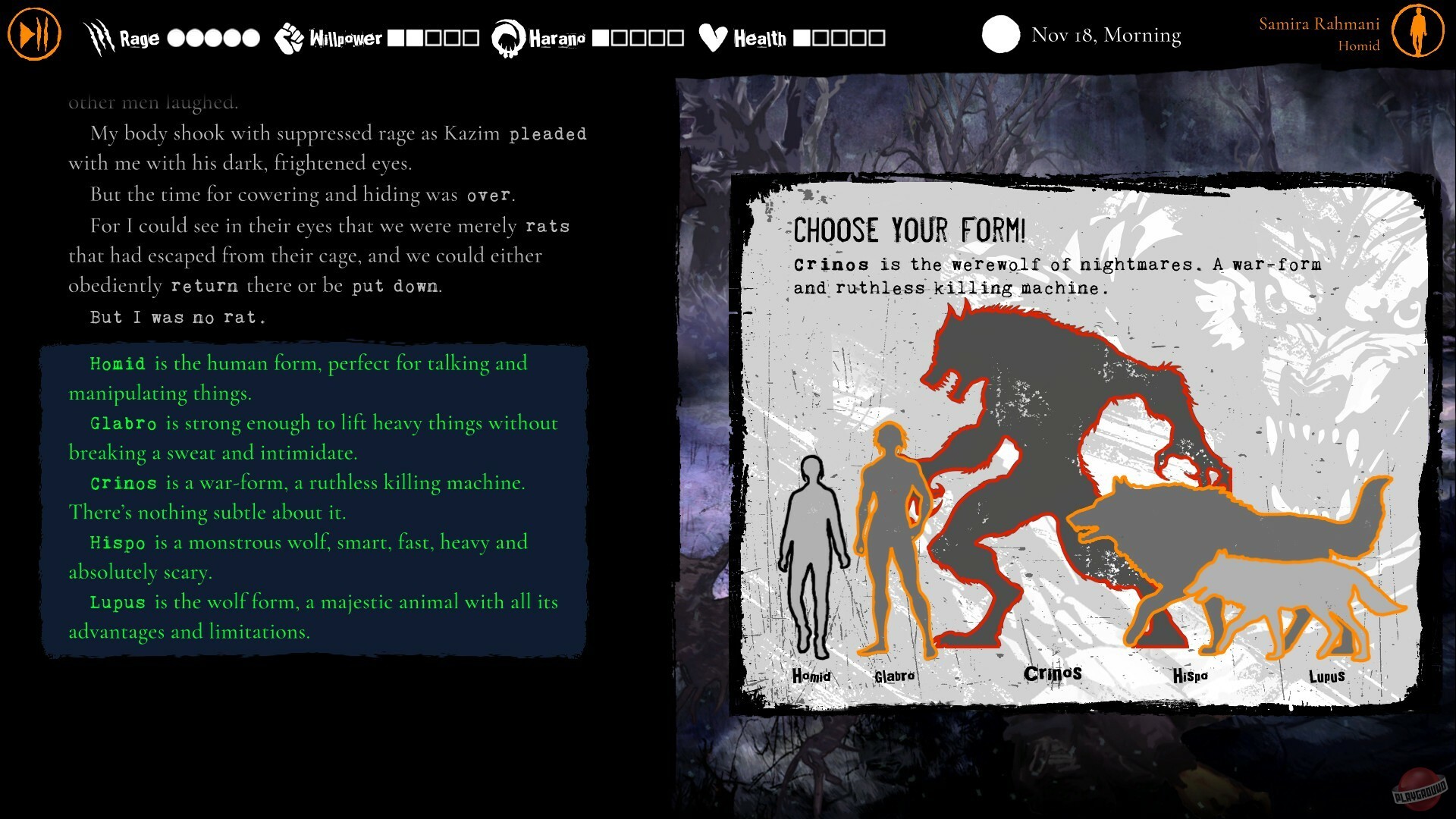 Скриншот из игры Werewolf: The Apocalypse — Purgatory - 19