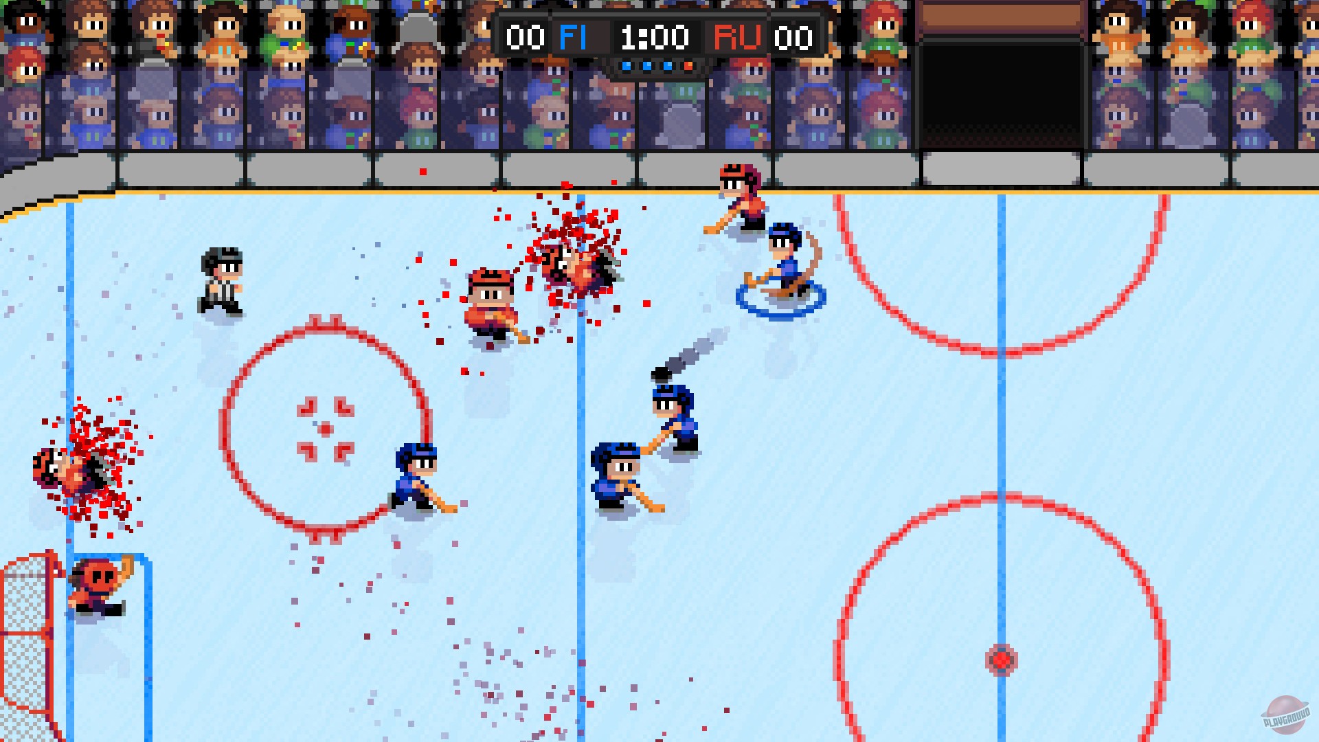 Скриншот из игры Super Blood Hockey - 20
