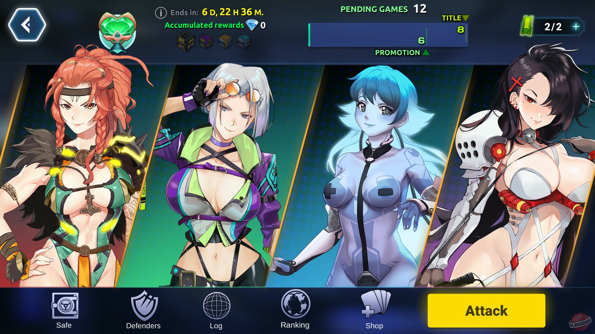 Скриншот из игры Heavy Metal Babes - 15