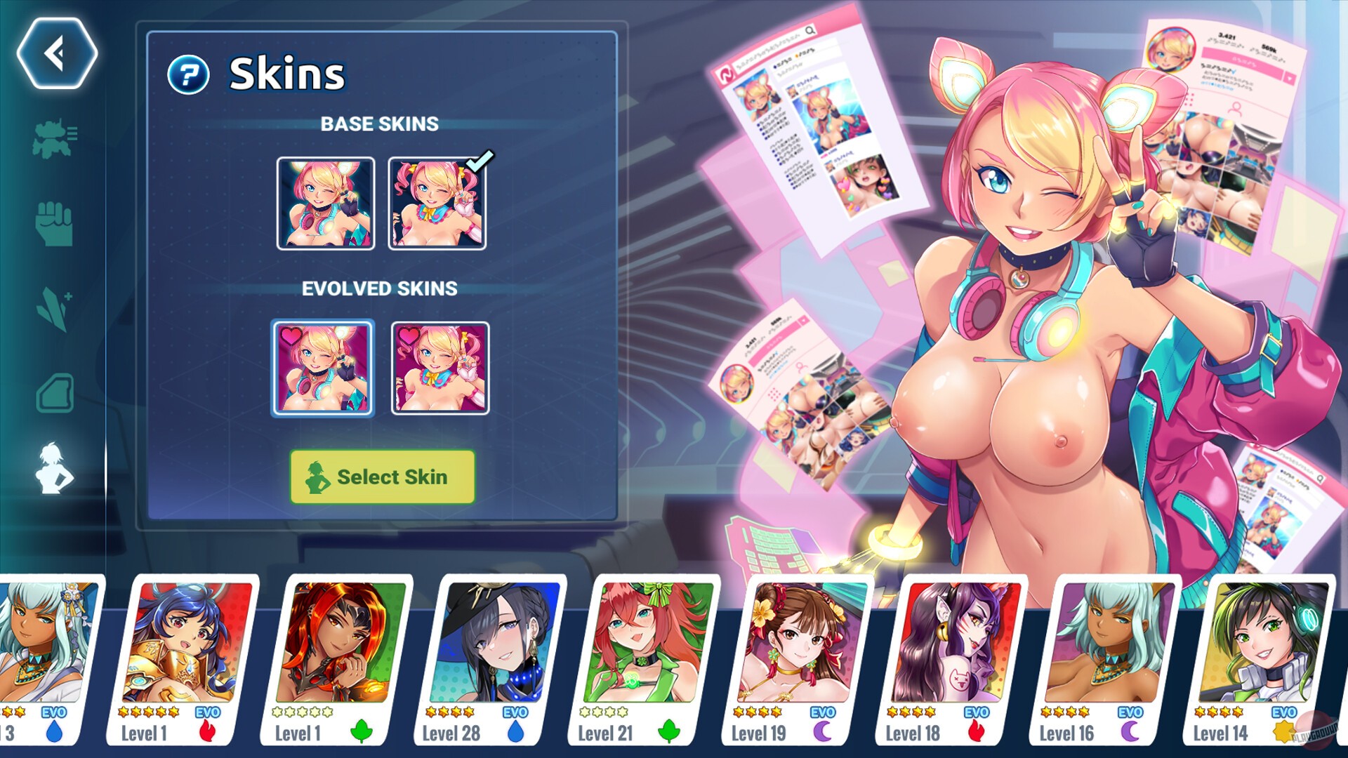 Скриншот из игры Heavy Metal Babes - 12