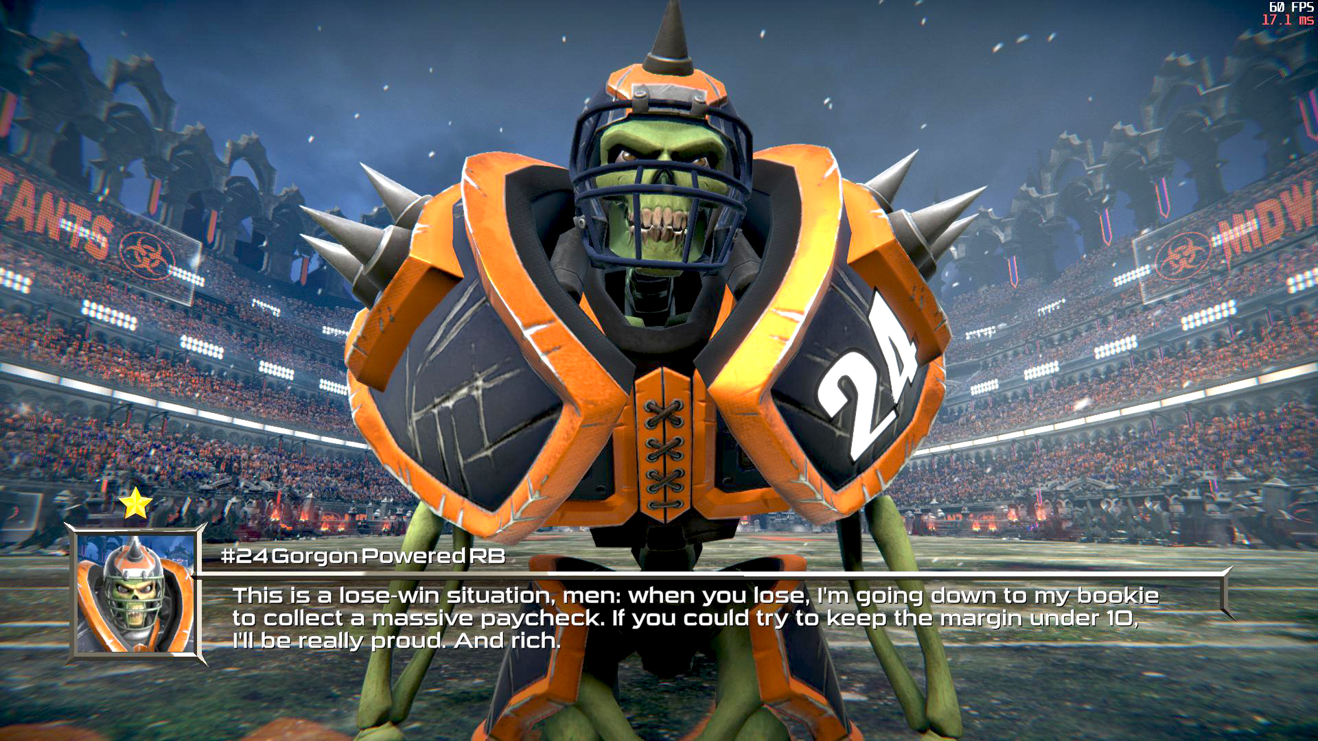 Скриншот из игры Mutant Football League - 62