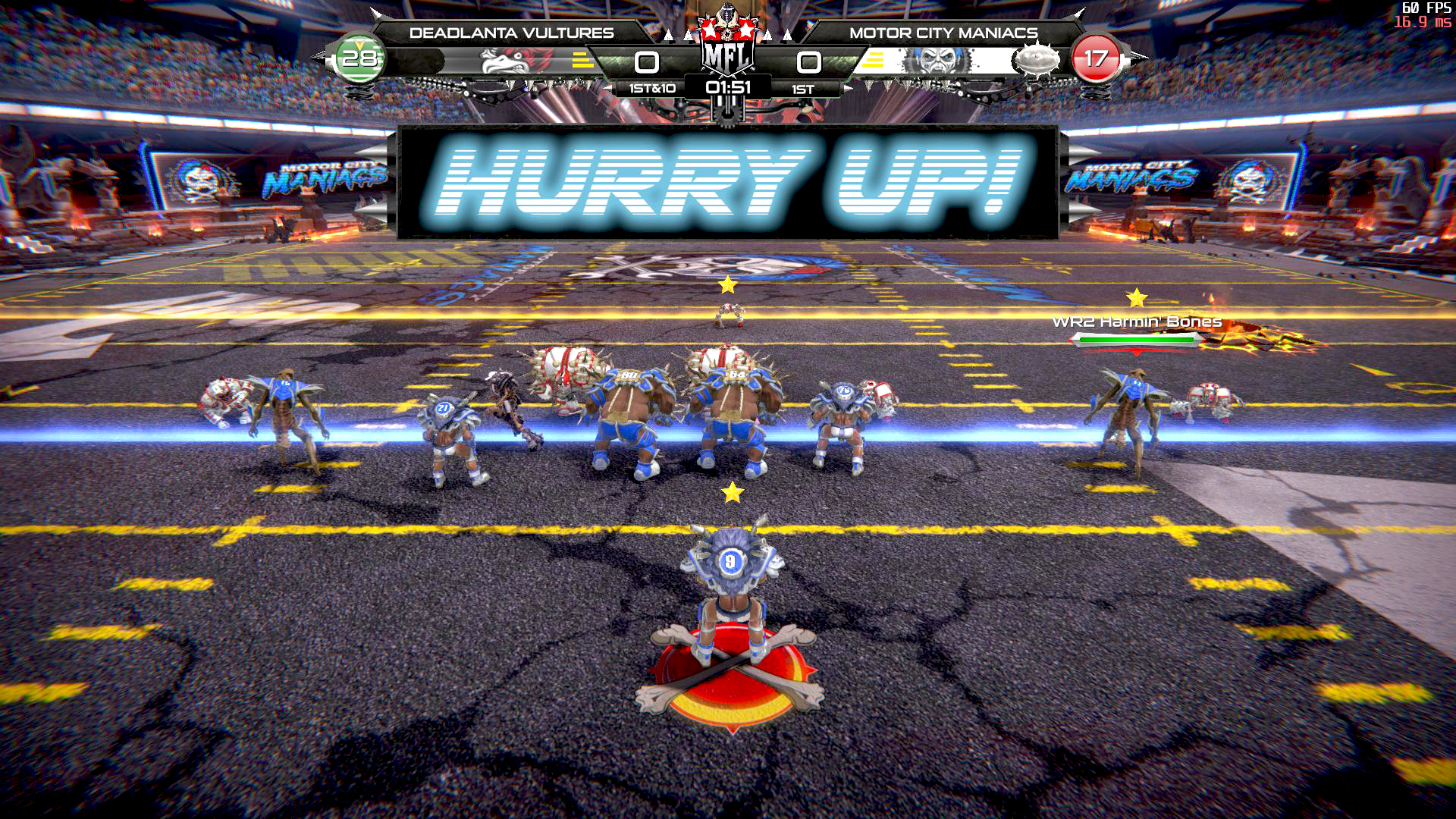 Скриншот из игры Mutant Football League - 50