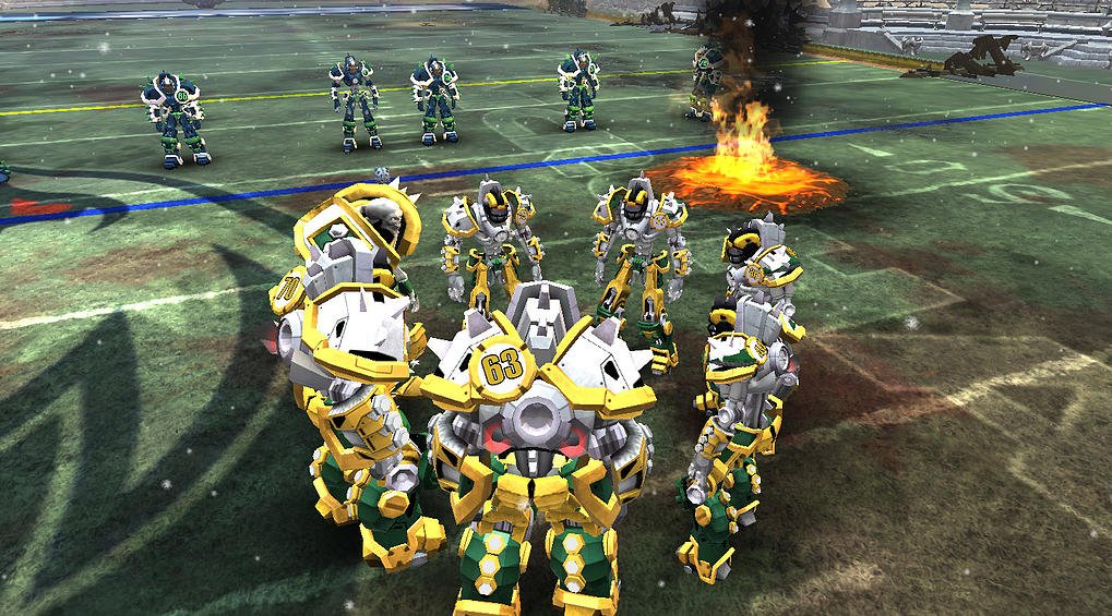 Скриншот из игры Mutant Football League - 1