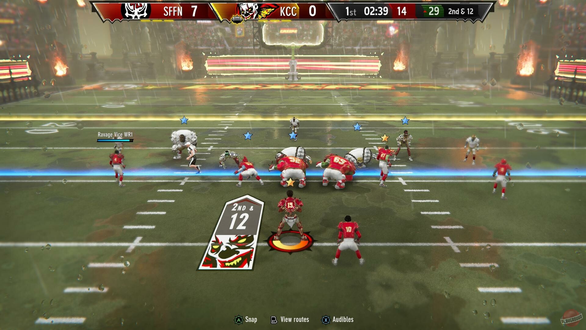 Скриншот из игры Mutant Football League 2 - 20