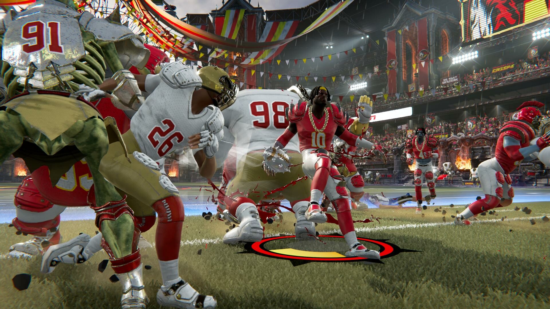 Скриншот из игры Mutant Football League 2 - 11