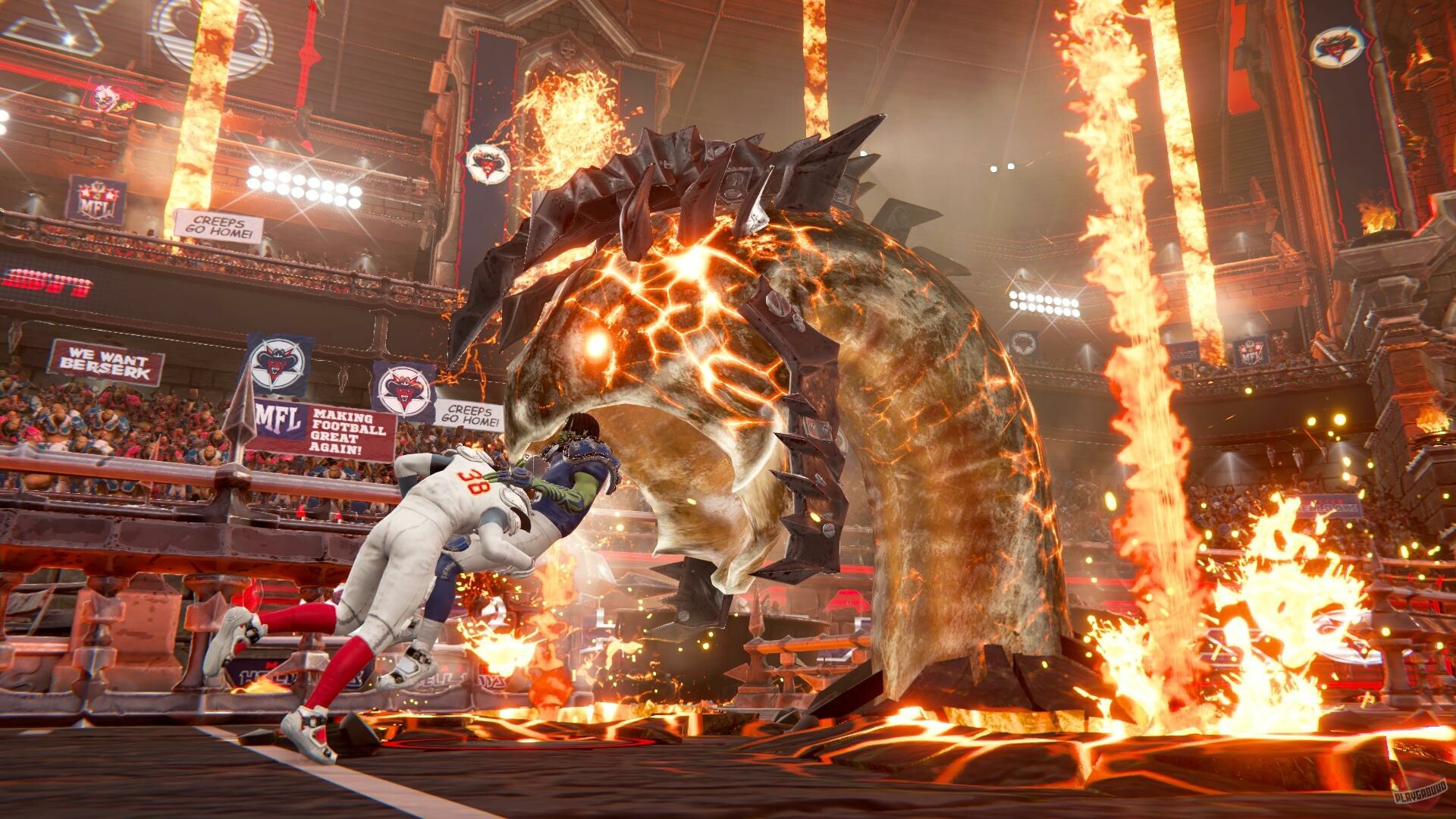 Скриншот из игры Mutant Football League 2 - 42