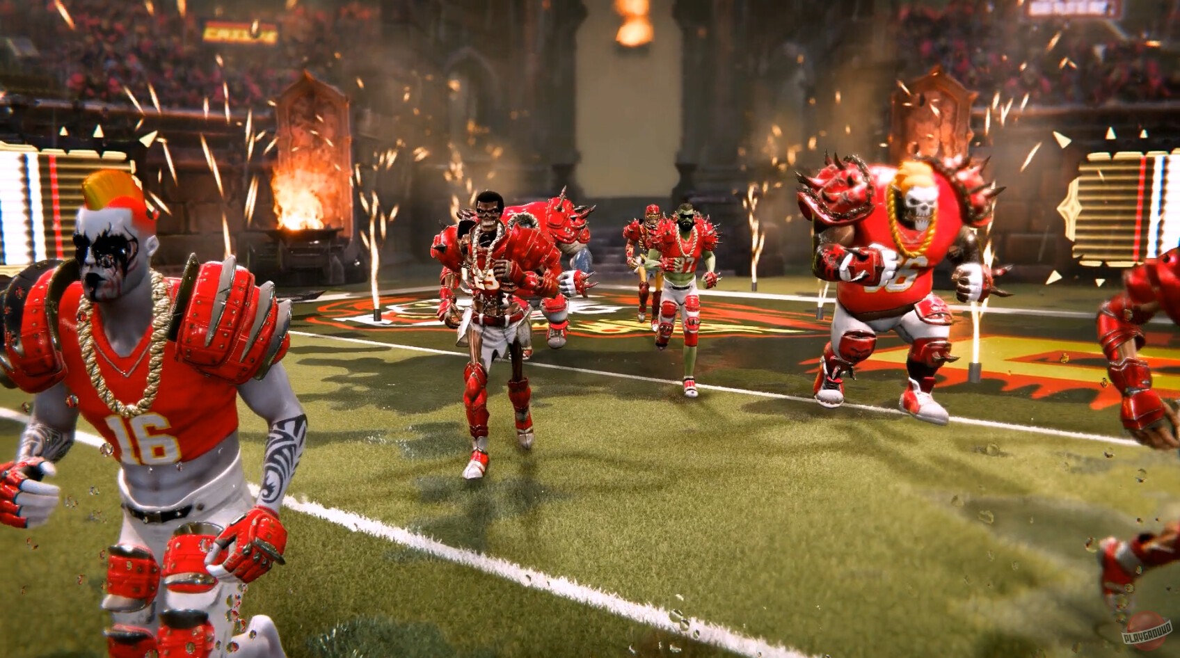 Скриншот из игры Mutant Football League 2 - 9