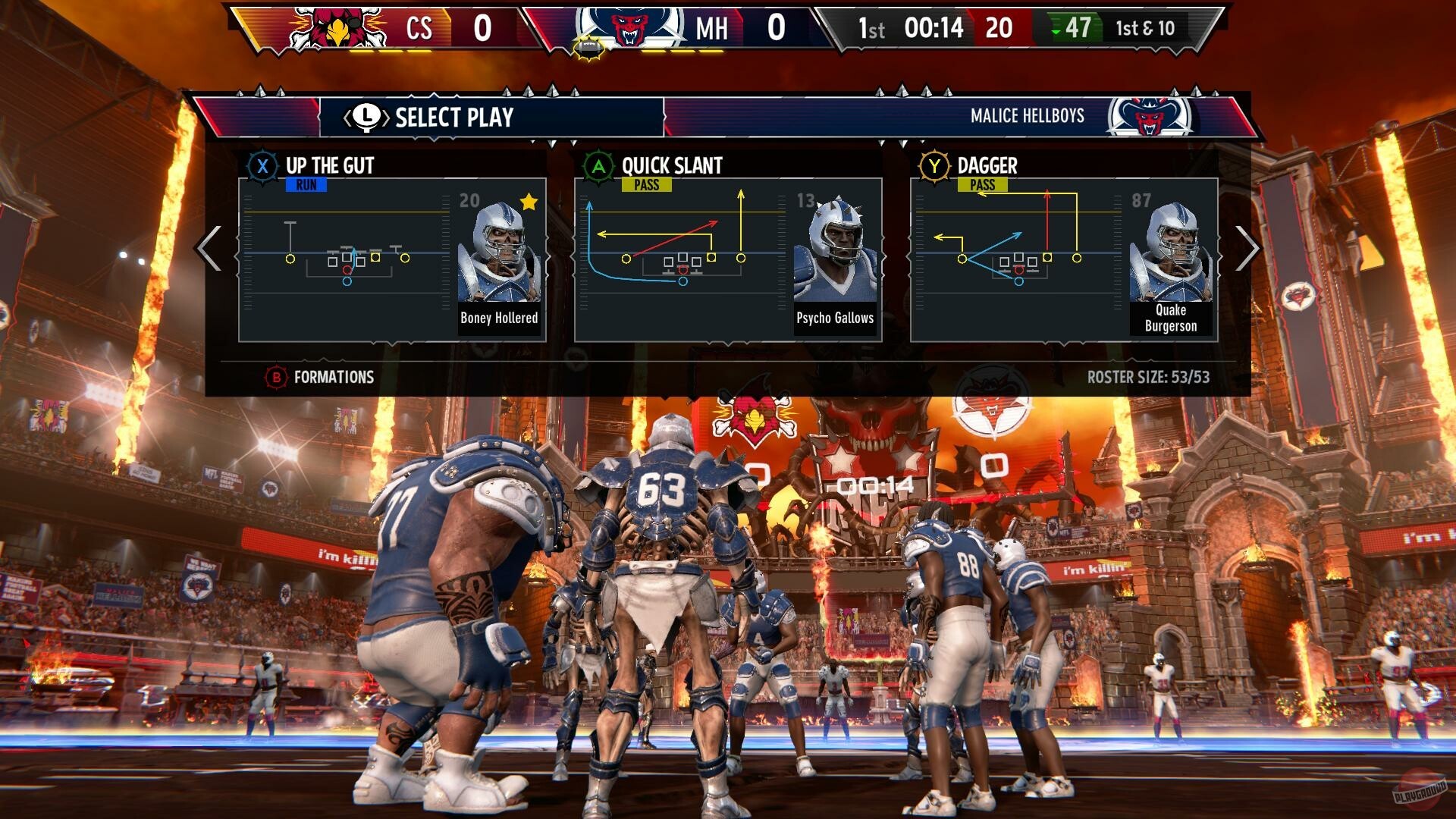 Скриншот из игры Mutant Football League 2 - 13