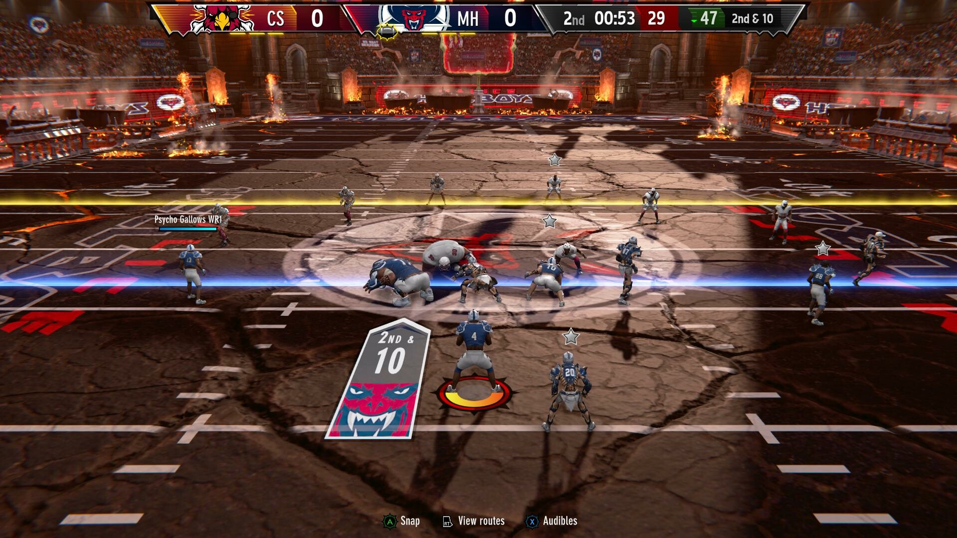 Скриншот из игры Mutant Football League 2 - 4
