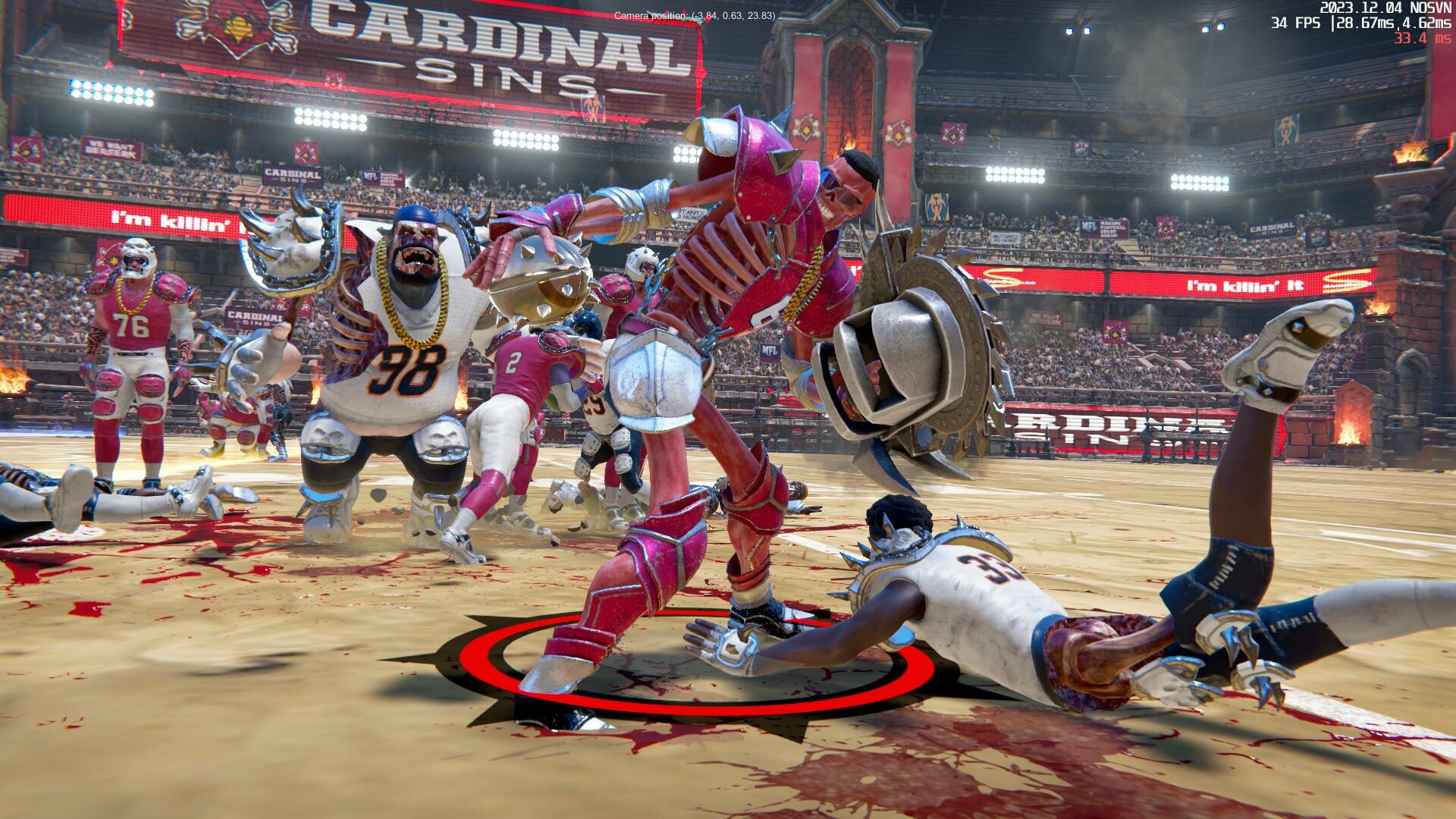 Скриншот из игры Mutant Football League 2 - 30
