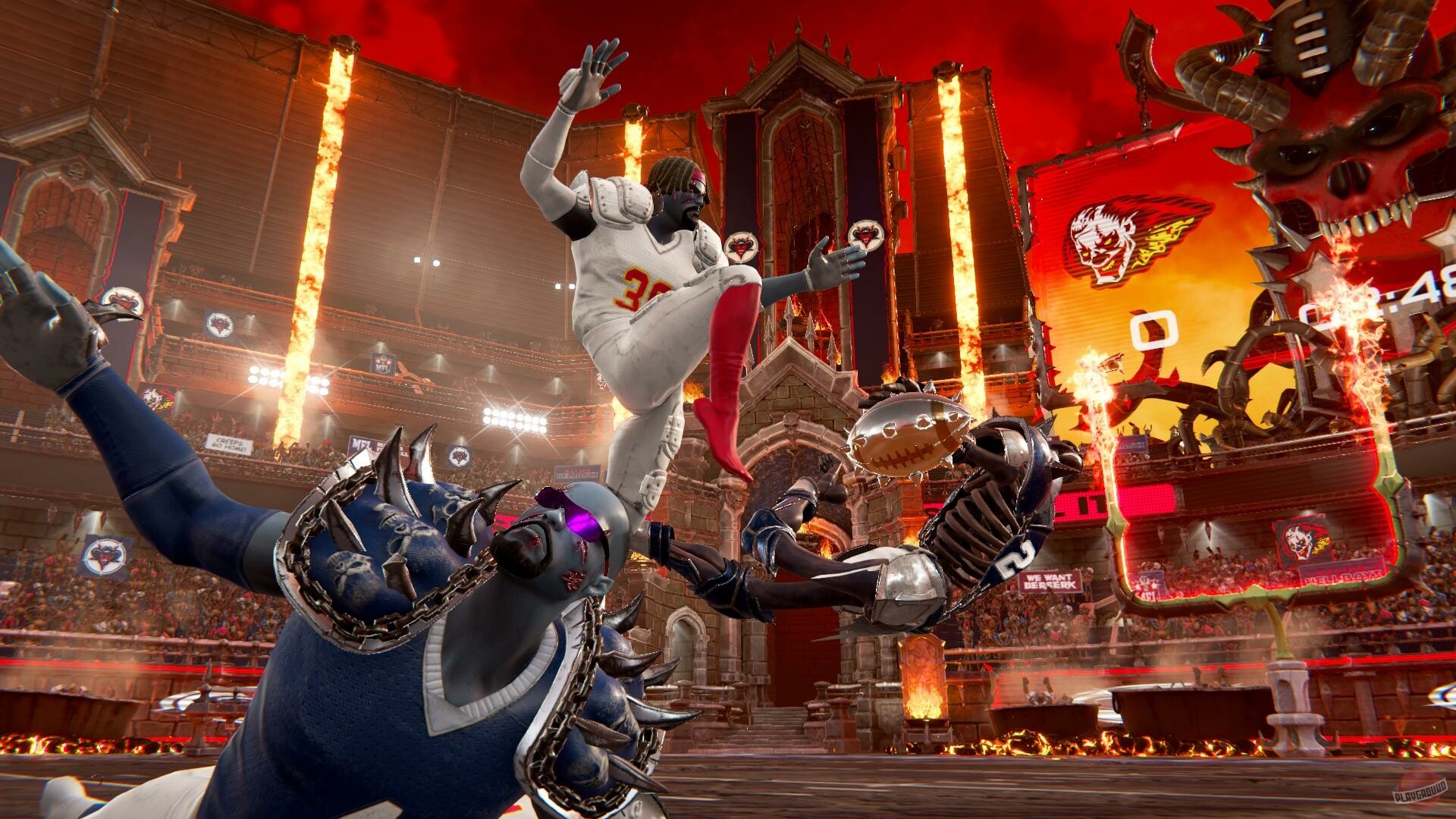 Скриншот из игры Mutant Football League 2 - 22