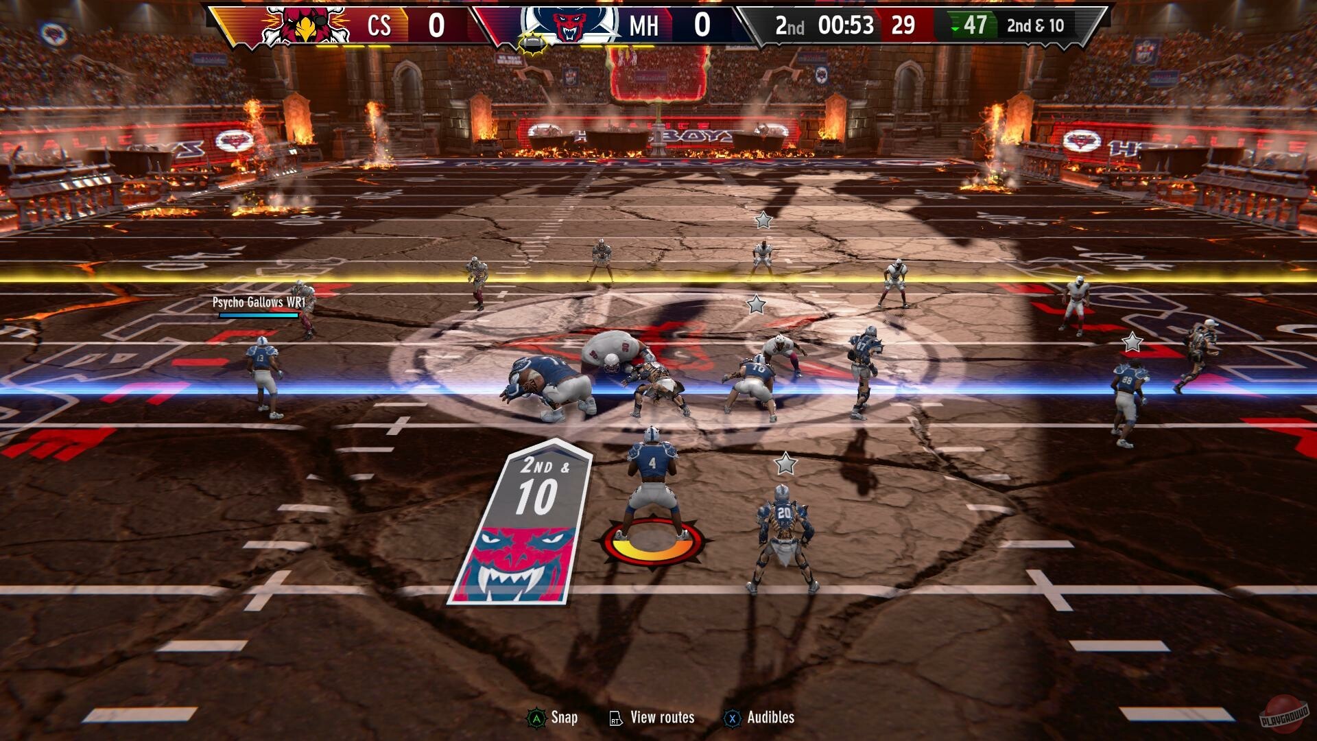 Скриншот из игры Mutant Football League 2 - 10
