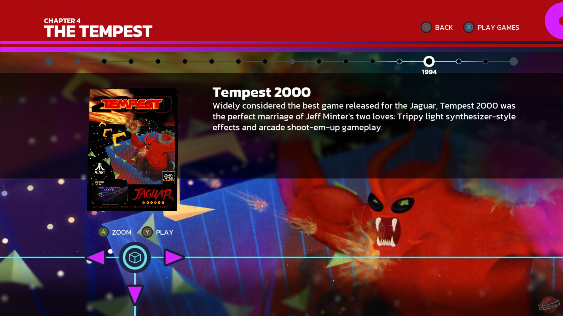 Скриншот из игры Llamasoft: The Jeff Minter Story - 1