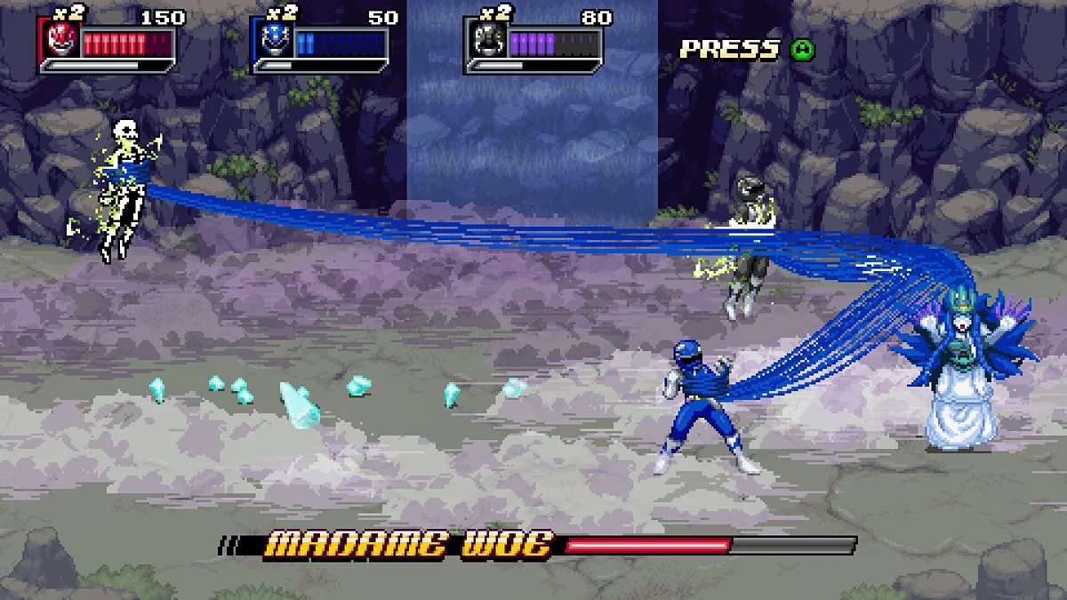 Скриншот из игры Mighty Morphin Power Rangers: Rita's Rewind - 3