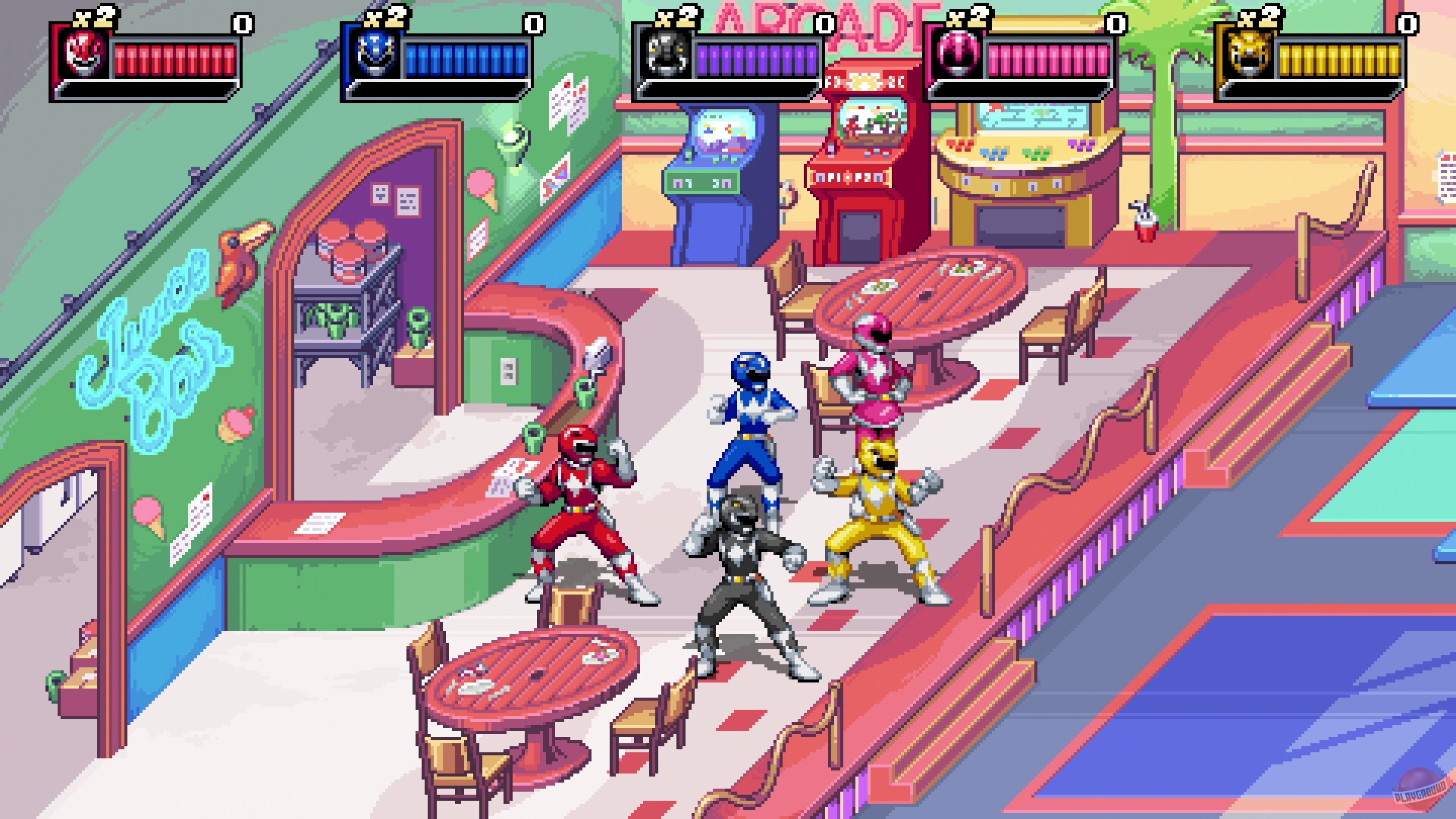 Скриншот из игры Mighty Morphin Power Rangers: Rita's Rewind - 2