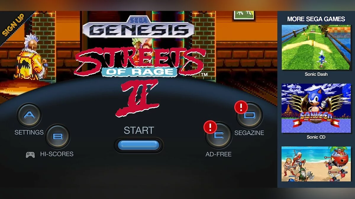 Скриншот из игры Streets of Rage 2 - 16