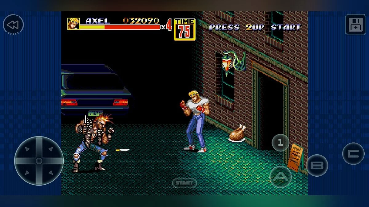 Скриншот из игры Streets of Rage 2 - 54
