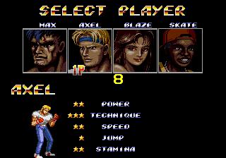 Скриншот из игры Streets of Rage 2 - 23