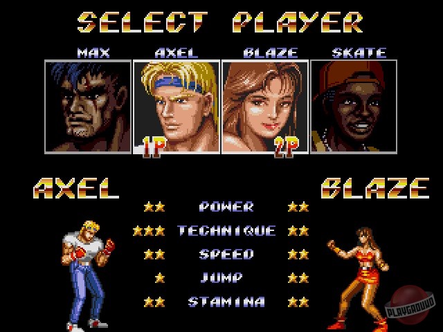 Скриншот из игры Streets of Rage 2 - 19