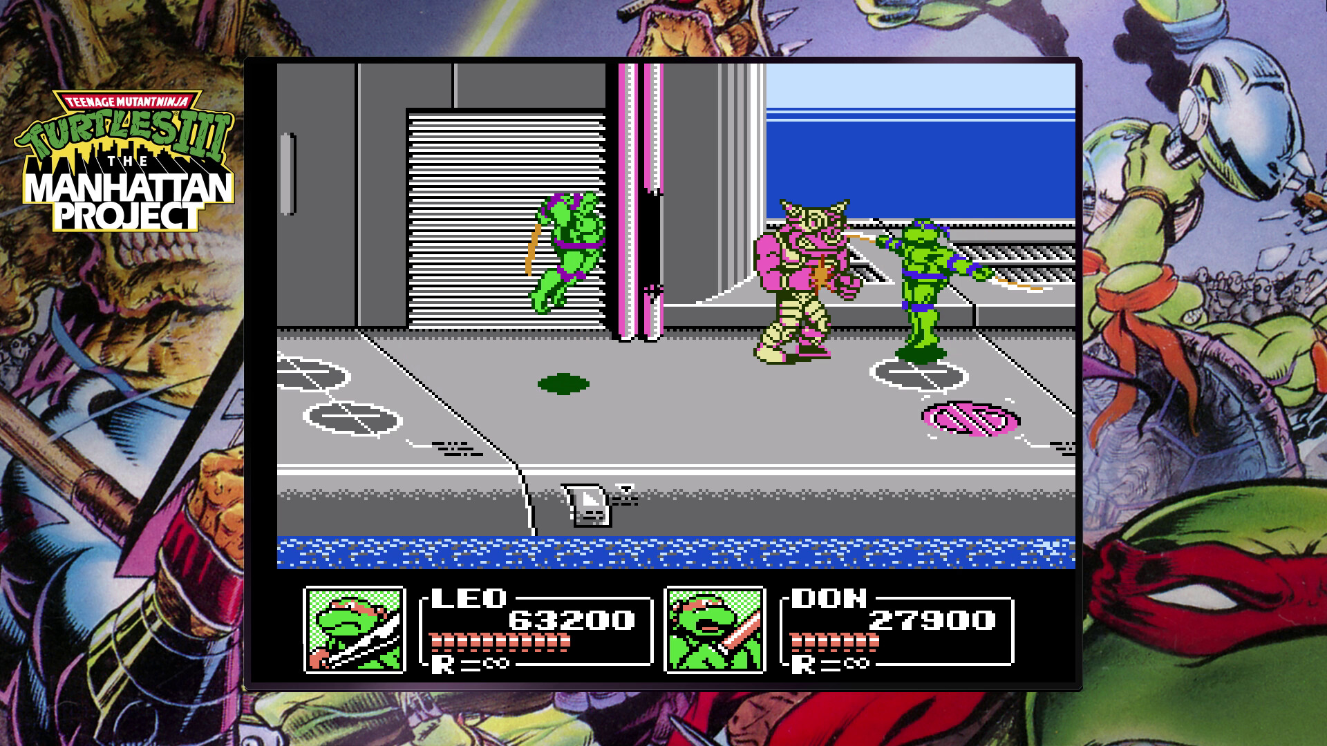 Скриншот из игры Teenage Mutant Ninja Turtles: The Cowabunga Collection - 20