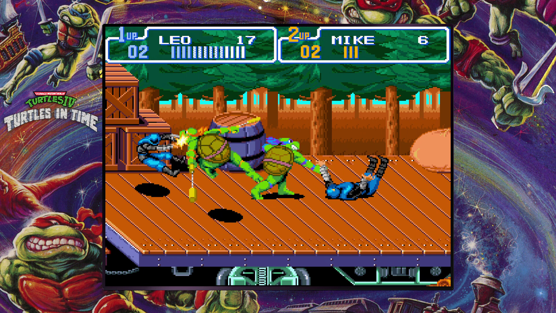 Скриншот из игры Teenage Mutant Ninja Turtles: The Cowabunga Collection - 14