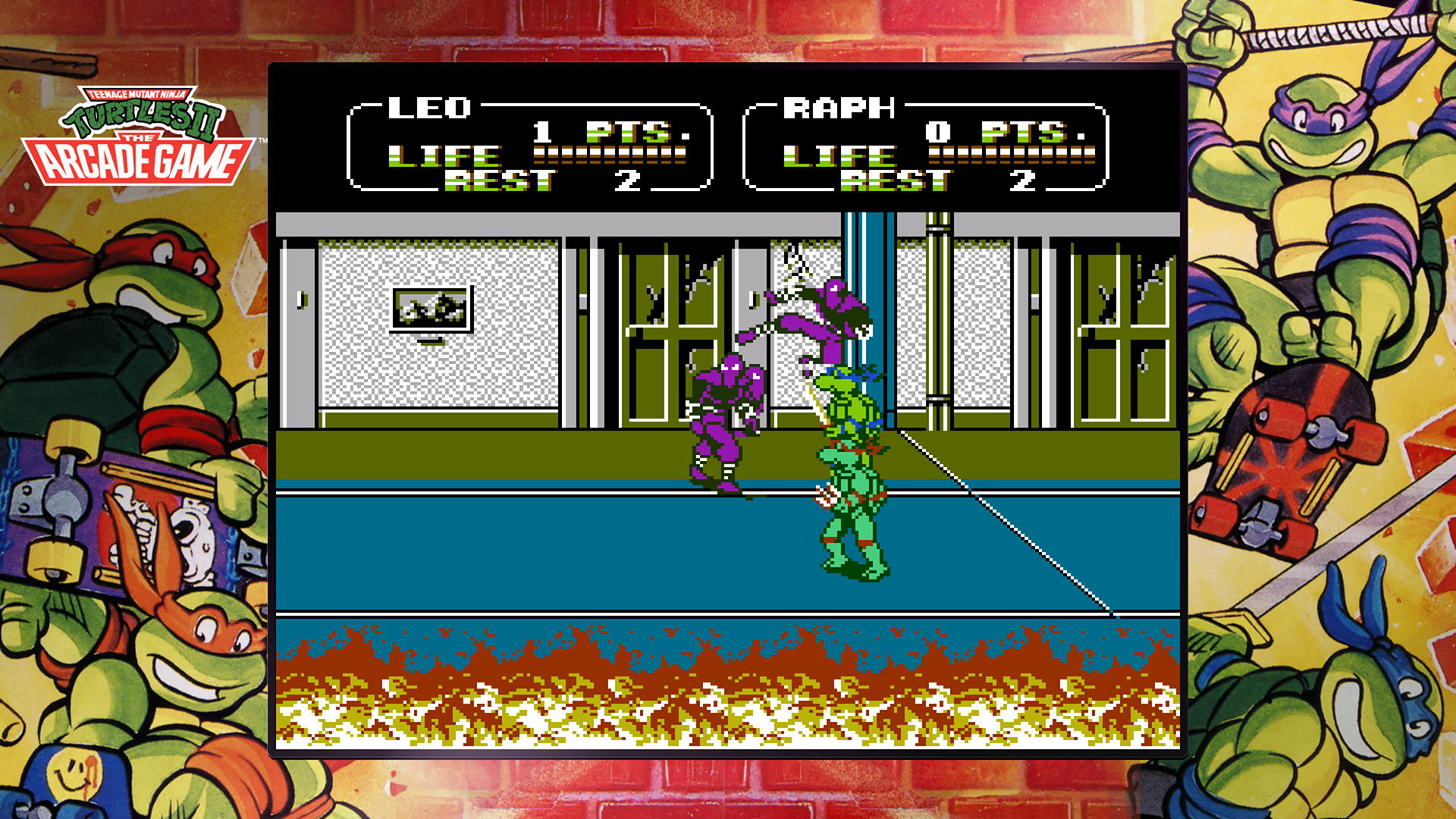 Скриншот из игры Teenage Mutant Ninja Turtles: The Cowabunga Collection - 28