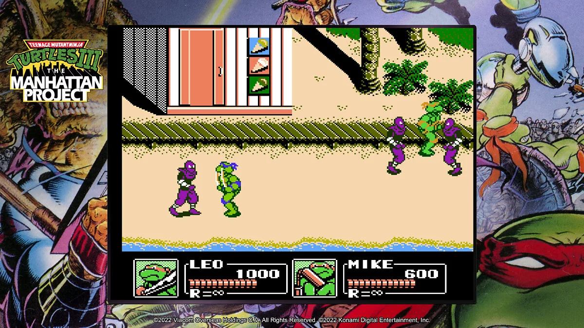 Скриншот из игры Teenage Mutant Ninja Turtles: The Cowabunga Collection - 25