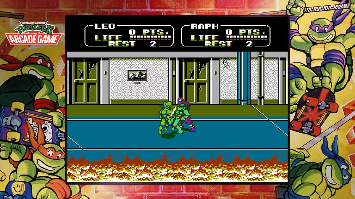 Скриншот из игры Teenage Mutant Ninja Turtles: The Cowabunga Collection - 17