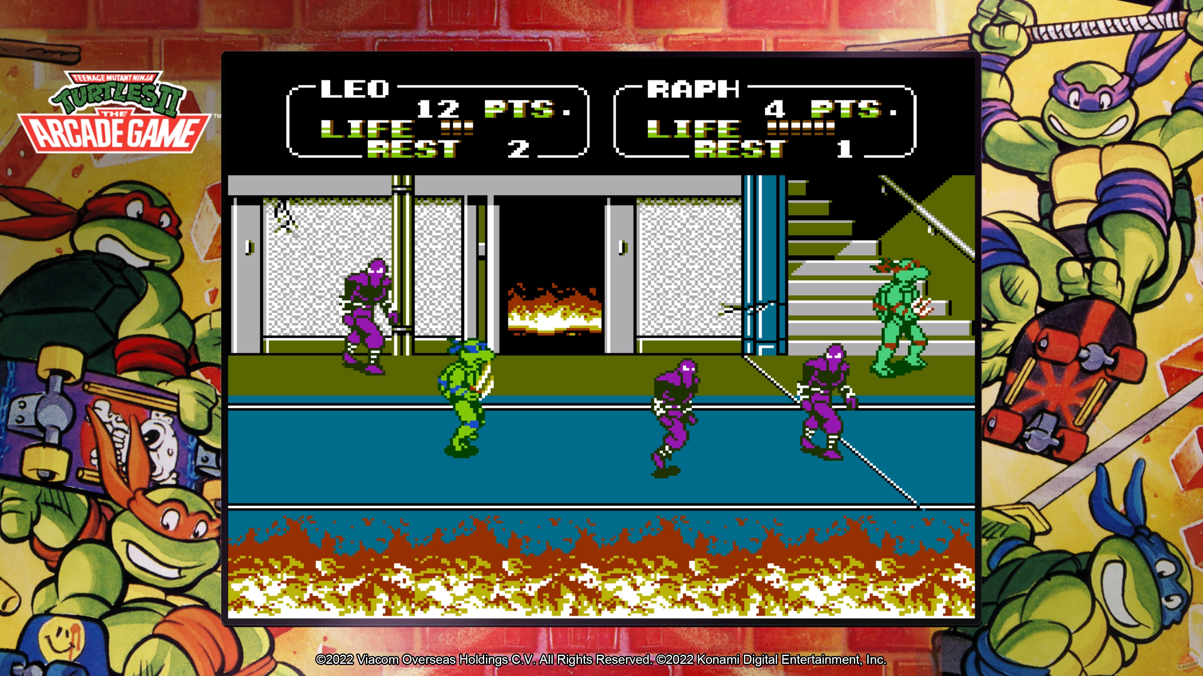 Скриншот из игры Teenage Mutant Ninja Turtles: The Cowabunga Collection - 10