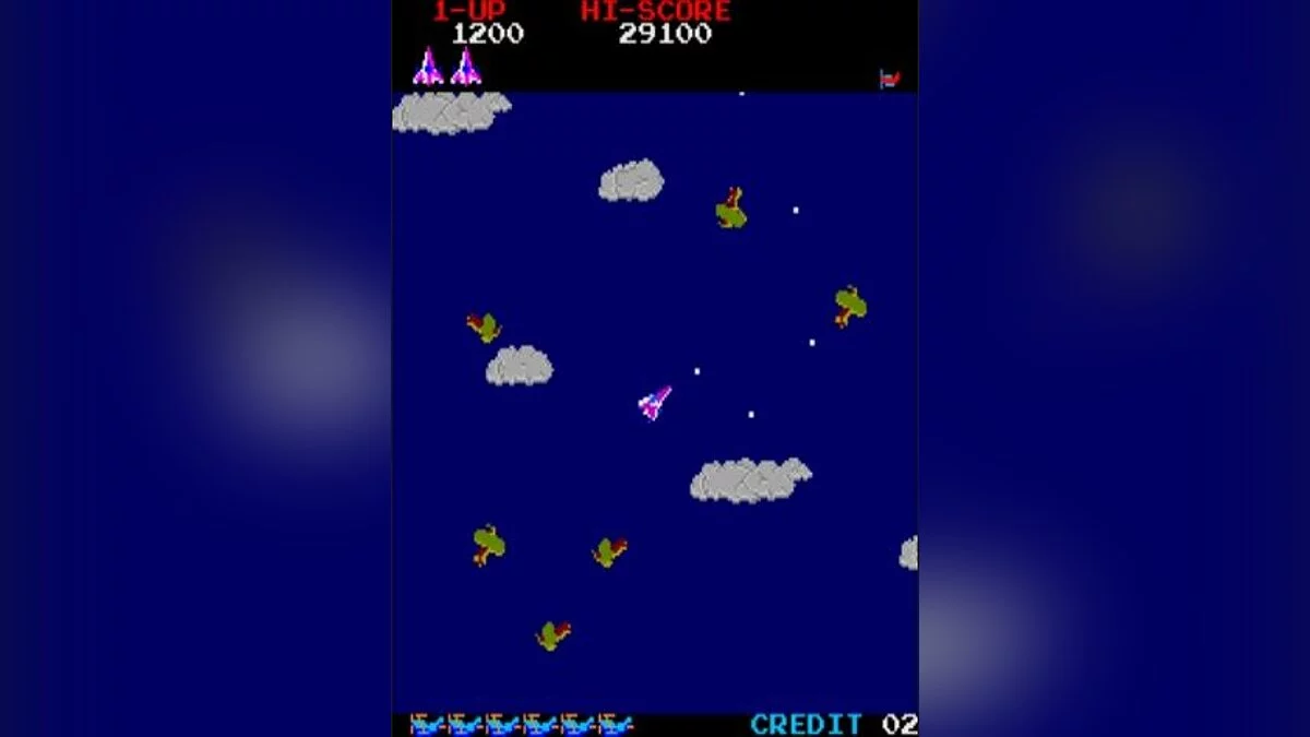 Скриншот из игры Time Pilot - 6