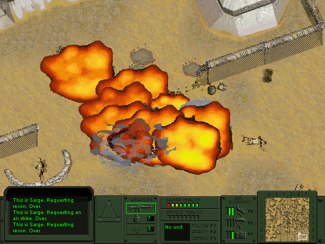 Скриншот из игры Army Men - 5