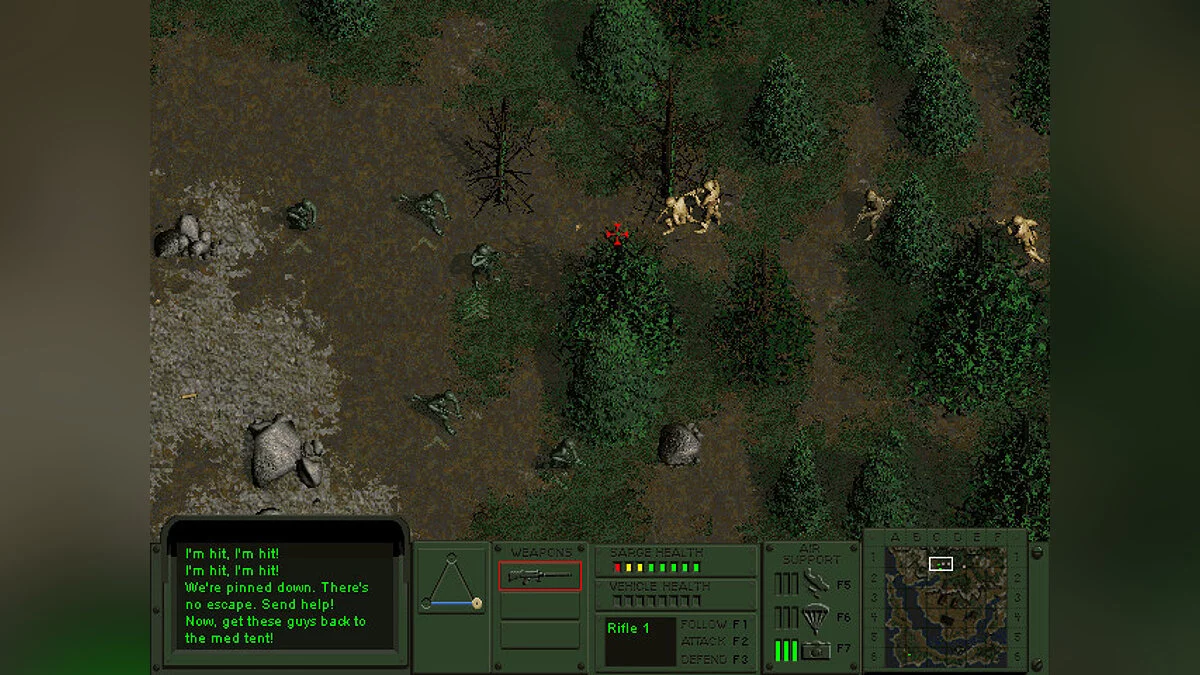 Скриншот из игры Army Men - 4