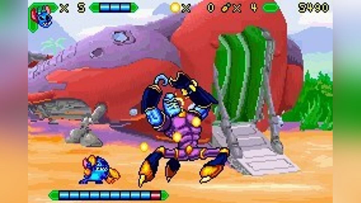 Скриншот из игры Disney's Lilo & Stitch - 2