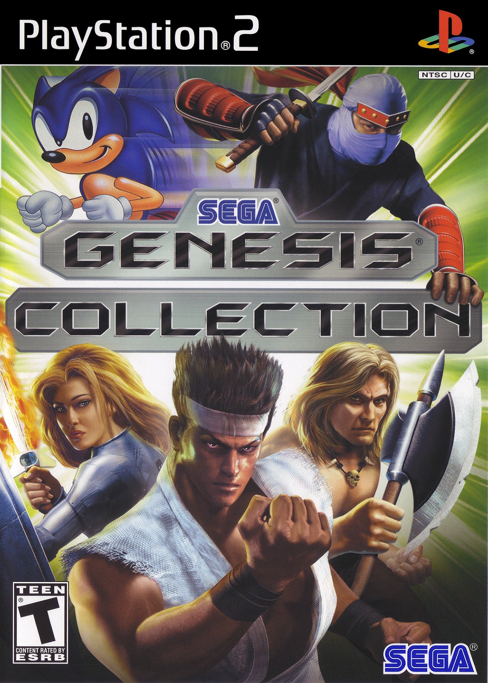 Обложка игры Sega Genesis Collection