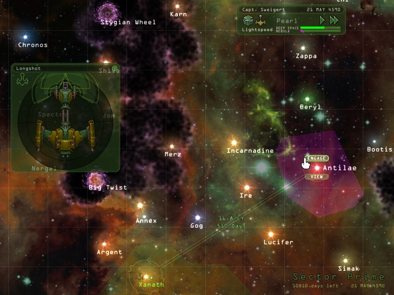 Скриншот из игры Weird Worlds: Return to Infinite Space - 3