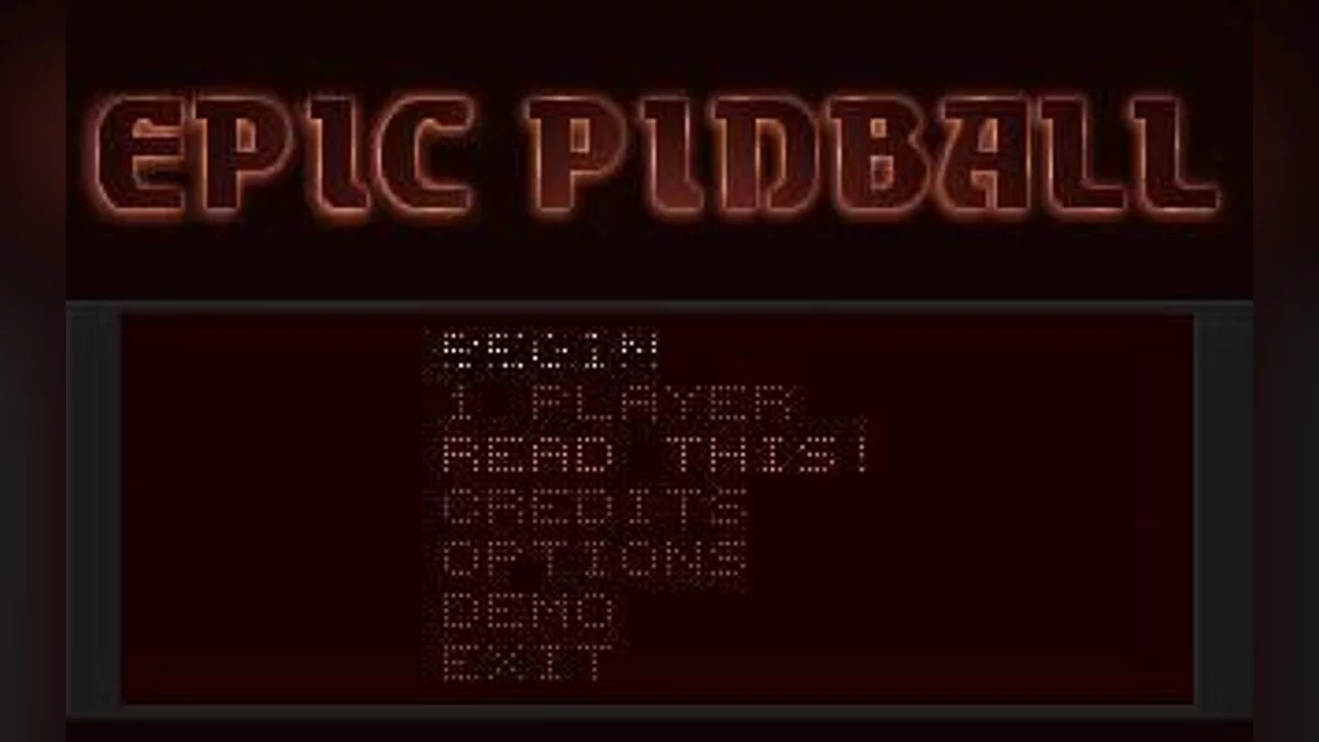 Скриншот из игры Epic Pinball - 4