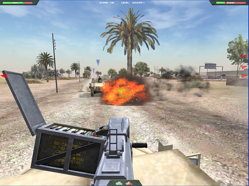Скриншот из игры Baghdad Central: Desert Gunner - 7