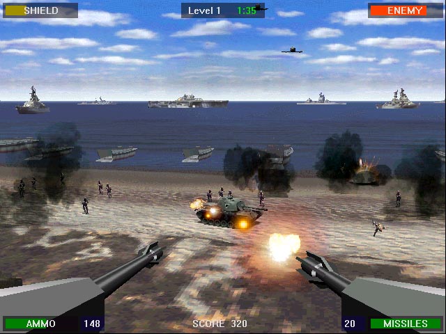 Скриншот из игры Beach Head 2000 - 10