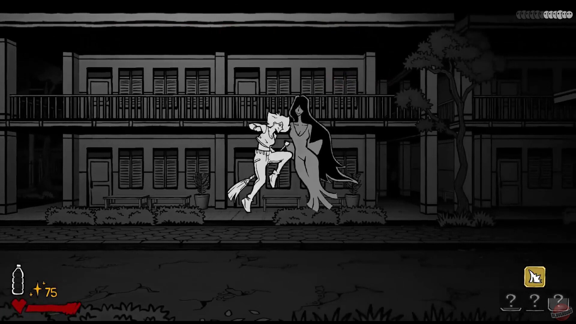 Скриншот из игры Broomstick Exorcist - 9