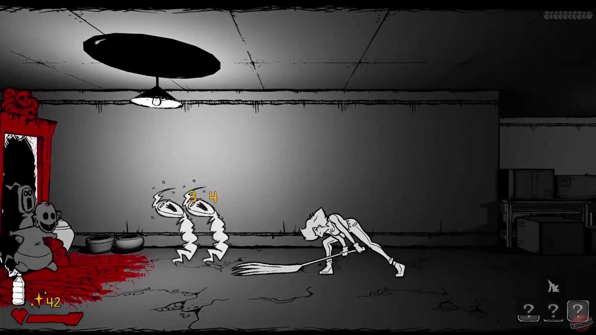 Скриншот из игры Broomstick Exorcist - 11