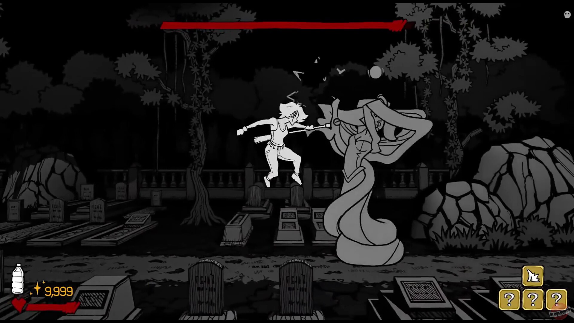 Скриншот из игры Broomstick Exorcist - 8