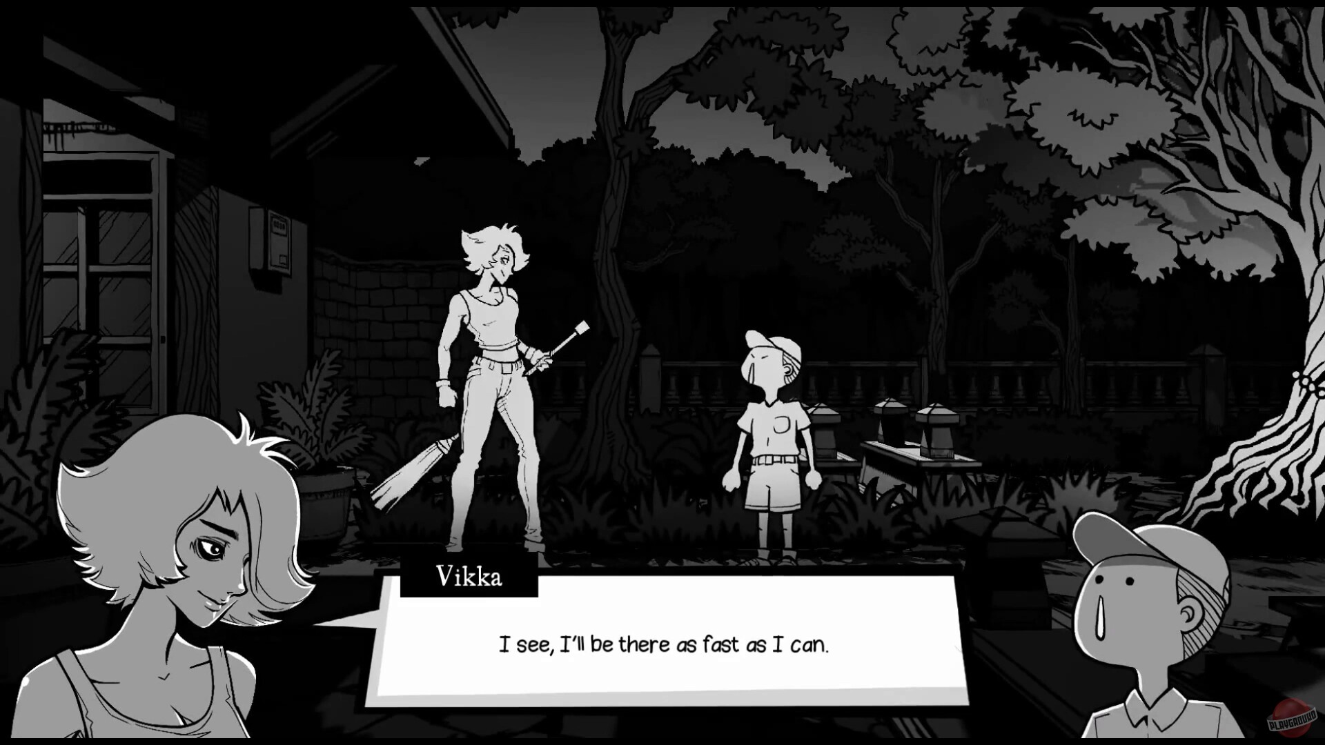 Скриншот из игры Broomstick Exorcist - 13