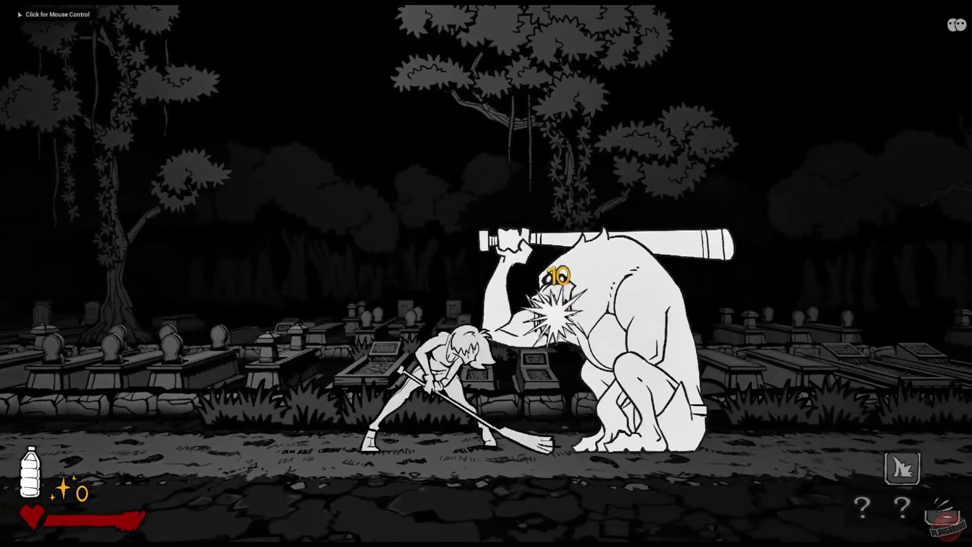 Скриншот из игры Broomstick Exorcist - 7