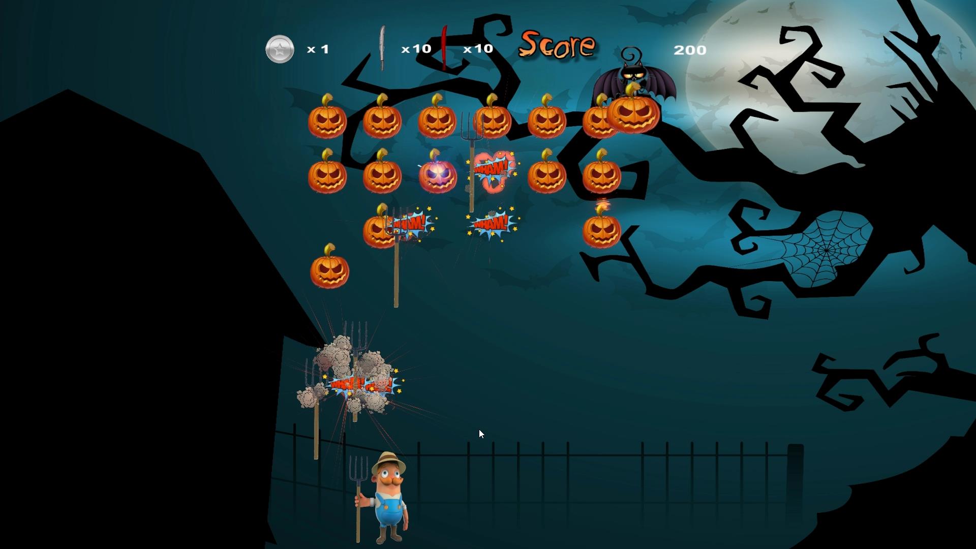 Скриншот из игры Petes Pumpkin Apocalypse - 1