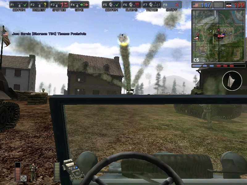 Скриншот из игры Battlefield 1942: Secret Weapons of WWII - 9